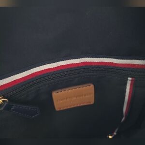 Tommy Hilfiger Navy Crossbody with Red & White Trim